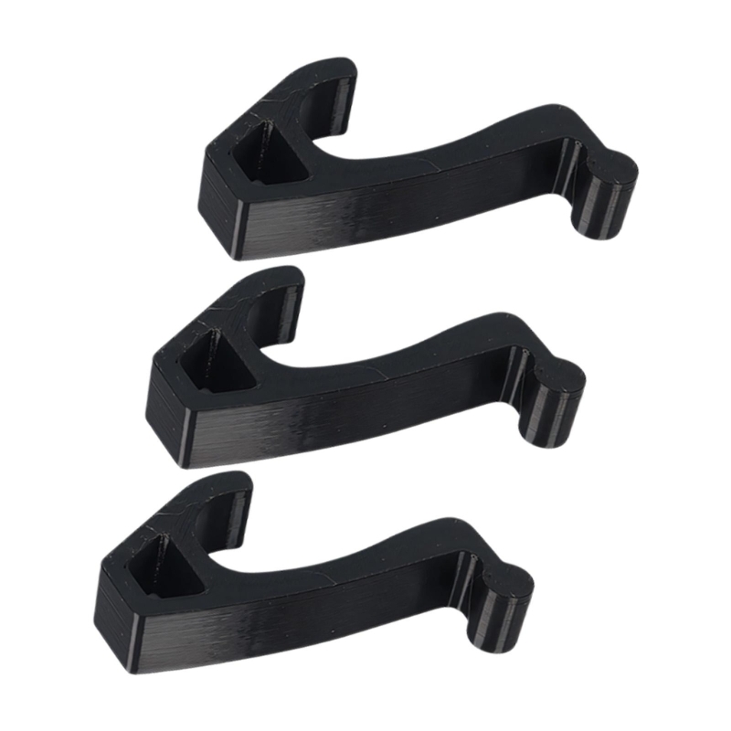Outdoor Lighting Track - ตะขอแขวนอุปกรณ์เสริมที่บังแดดกลางแจ้งสำหรับรางกันสาด ตะขอแบบเลื่อนสำหรับผ้าเช็ดตัว ไฟ และอุปกรณ์จัดเก็บการเดินทางขนาดเล็ก