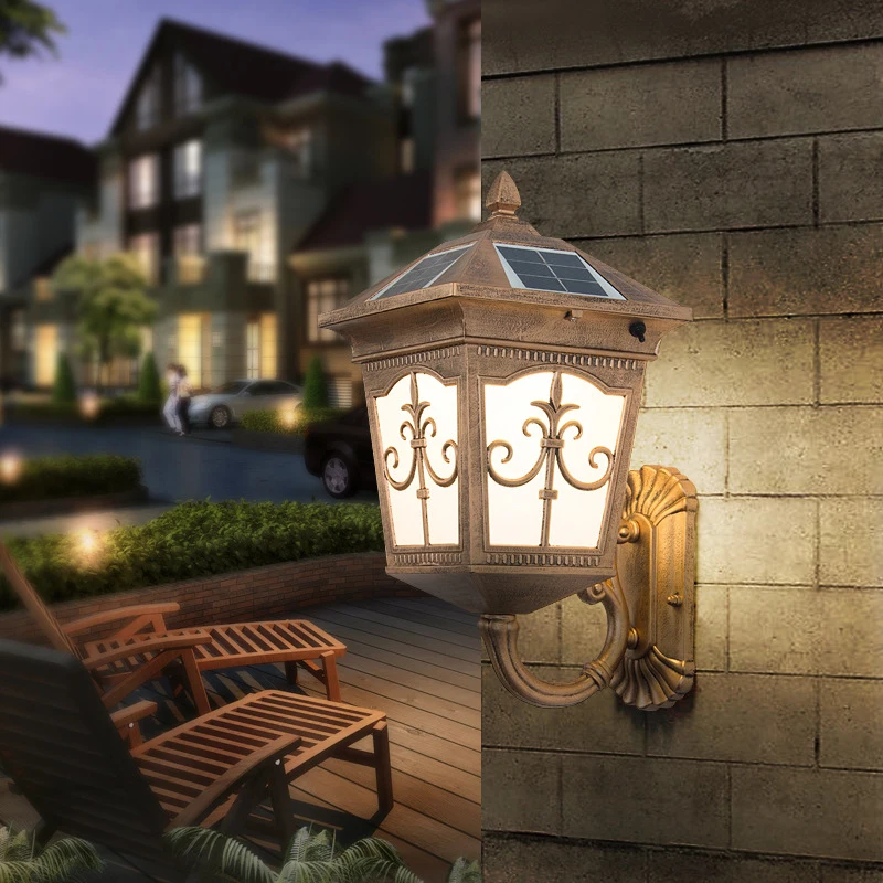 โคมไฟติดผนังพลังงานแสงอาทิตย์  - Outdoor Lighting Waterproof บทวิจารณ์และราคา