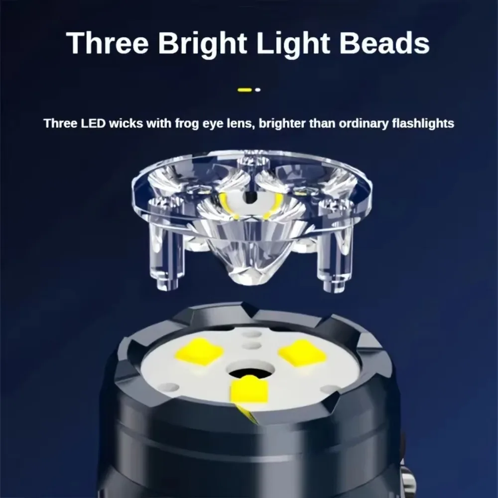 ไฟฉายขนาดเล็ก 3LED พร้อมคลิปหน - Outdoor Lighting Black บทวิจารณ์และราคา