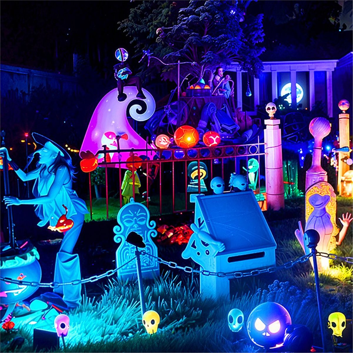 AA19 ไฟส่องสว่าง LED RGBCW 100 - Outdoor Lighting Uk บทวิจารณ์และราคา