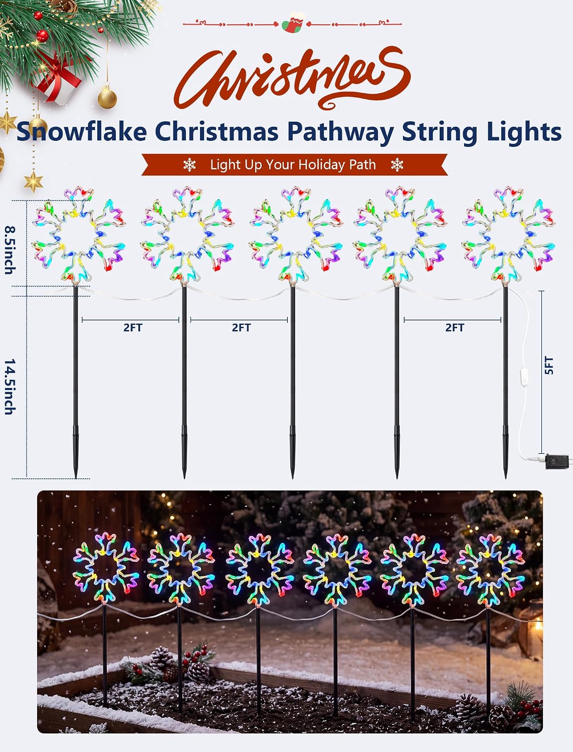 ชุดไฟประดับตกแต่งภายนอกอาคารลา - Outdoor Lighting Pathway บทวิจารณ์และราคา