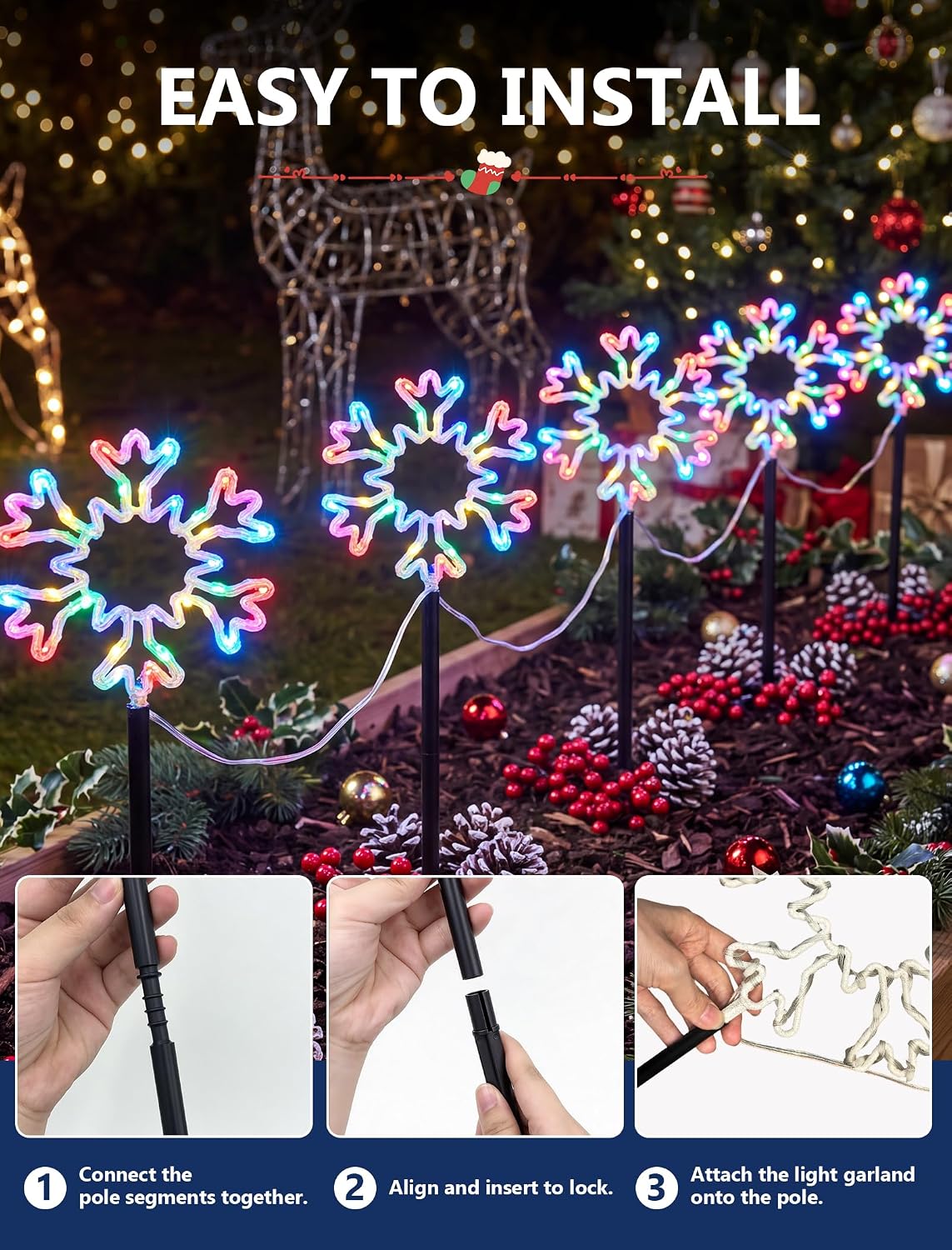 ชุดไฟประดับตกแต่งภายนอกอาคารลา - Outdoor Lighting Pathway บทวิจารณ์และราคา