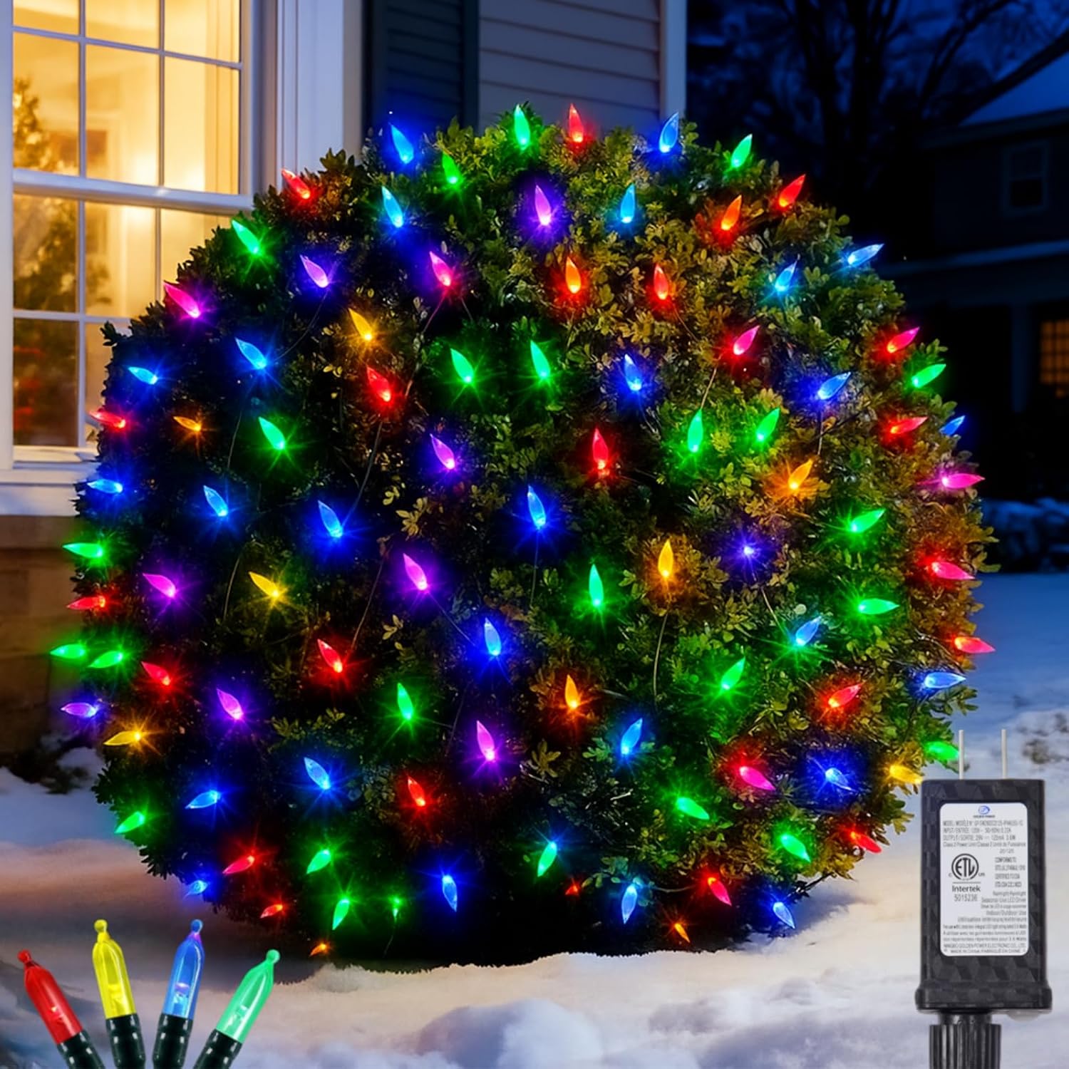 ไฟตาข่ายคริสต์มาส LED กลางแจ้ง - Outdoor Lighting Waterproof บทวิจารณ์และราคา